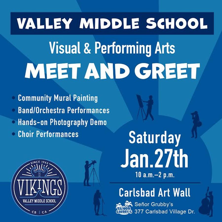 Community Mural Event At The Carlsbad Art Wall