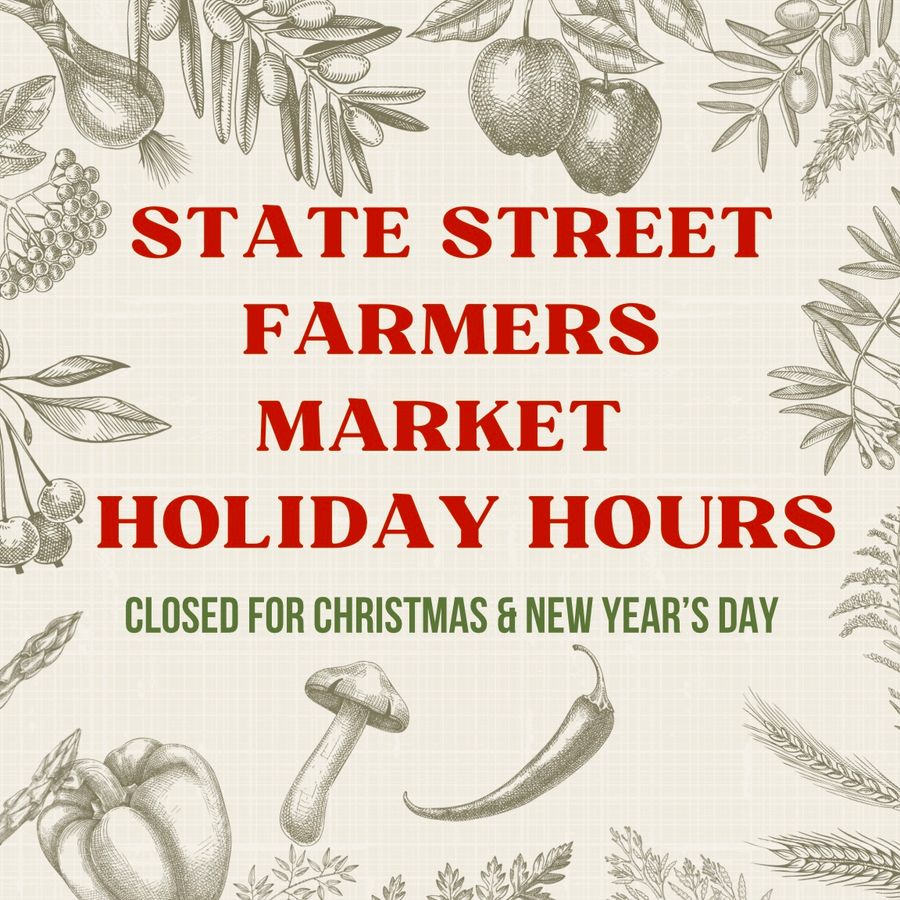 Plan Ahead: Farmers Market Holiday Break