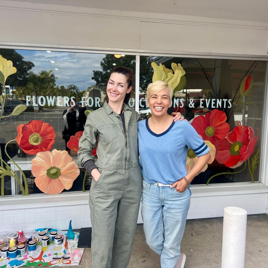 Spring Time Is In Full Bloom In Downtown Carlsbad