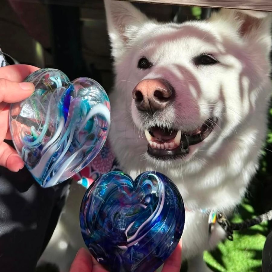 Explore, Discover, and Hunt for Handcrafted Glass Hearts in the Village