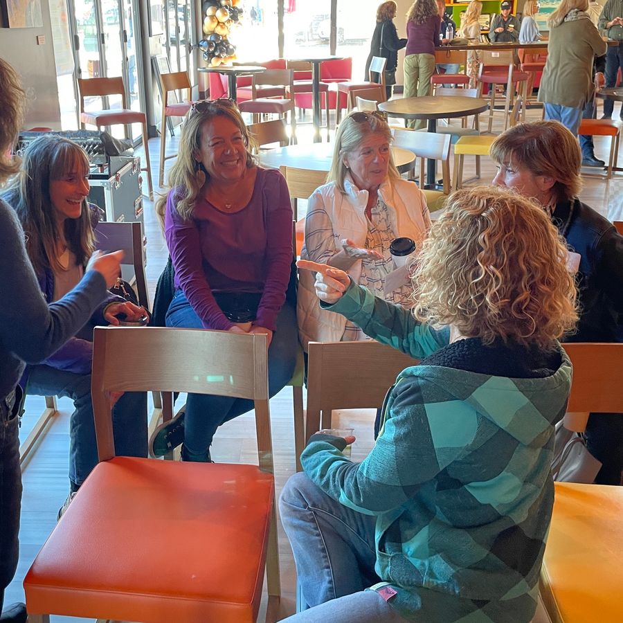 Networking Over Coffee And Donuts In The Village Next Tues.