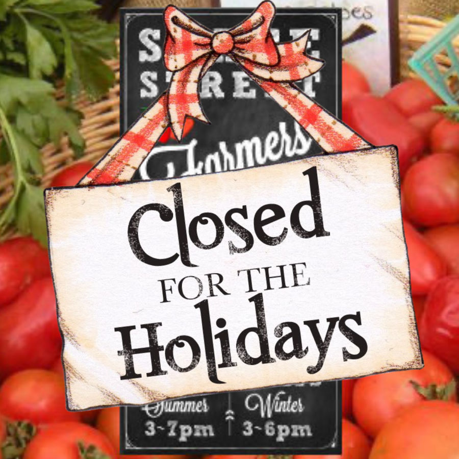 The State Street Farmers Market is Taking a Holiday Pause