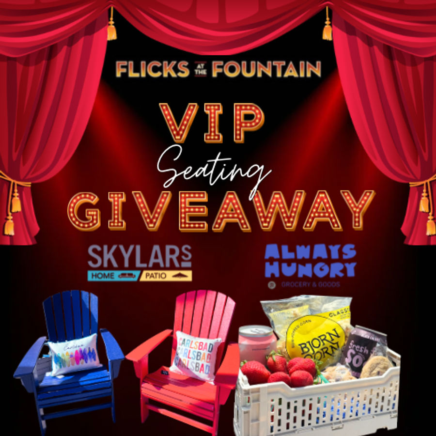 Win VIP Seating for Four at the Final Flicks at the Fountain Movie Night